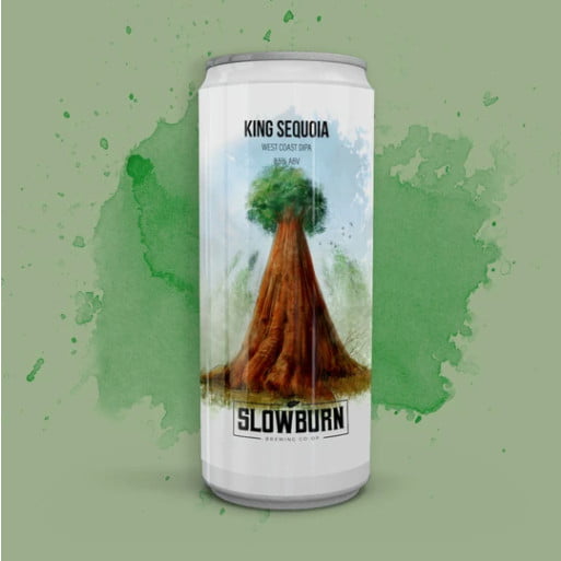 King Sequoia er en DIPA fra Slowburn Brewing