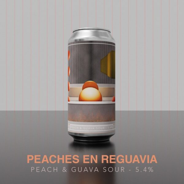 Peaches en Reguavia er en velsmagende Sour fra Dry & Bitter hos Beerlivery