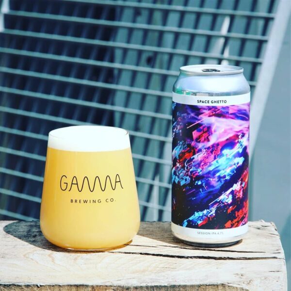 Space Ghetto er en Session IPA fra Gamma Brewing