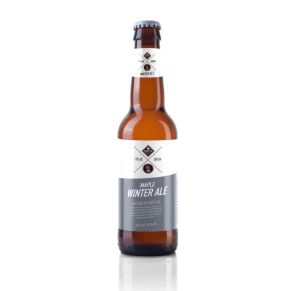 Maple Winter Ale er en velsmagende Blonde fra Munkebo Brewery hos Beerlivery