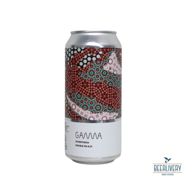 Synesthesia er en juicy DIPA fra Gamma Brewing. Køb danske specialøl hos Beerlivery.