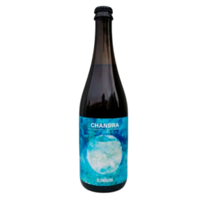 Chandra er en barrel aged Wild Ale eller Sour fra danske Slowburn Brewing